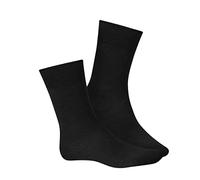 Hudson Relax Exquisit Socke 3er Pack | 43-44 (II) | Black (HU-0005)
