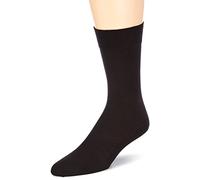 Hudson Herren Socken Relax Cotton – 3er Pack, druckfreier Bund – Schwarz 43-44 (HU-0005)