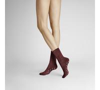 Hudson Damen Socken Homepads antirutsch Purple red 0402 35-38