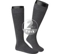 Hudson Only Kniestrumpf 6er Pack | 39-42 (I) | Grau mel. (HU-0550)