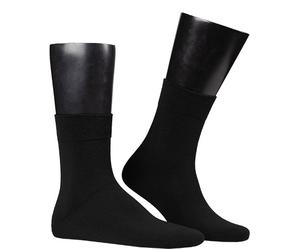 Hudson Kurzschaft-Socken Herren Baumwolle schwarz, 39-42