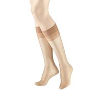 Hudson Damen Light 8 Kniestrümpfe, 15 DEN, Beige (Honey 0084), (Herstellergröße: 35/38)
