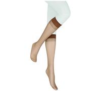 Hudson Damen Kniestrümpfe Simply 20 To Go 2-Pack druckfreier Bund 20 DEN Caramel 35-41
