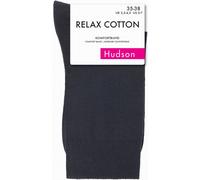 Hudson Relax Cotton Socke 3er Pack | 35-38 (I) | Black (HU-0005)