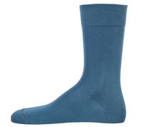 Socken HUDSON "Socken 1er Pack", Herren, Gr. 41, blau (dunkelblau), Obermaterial: 97% Baumwolle CO. 3% Elasthan EL., Socken (46669444-41) dunkelblau