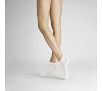 Hudson Damen Sneaker-Socken Relax Fine hautfreundlich Weiß 0008 35-38