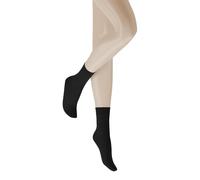 HUDSON Damen Söckchen Relax Light hautfreundlich Black 0005 Gr. 35/38