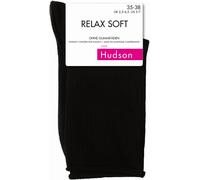 Hudson Relax Soft Socke 3er Pack | 39-42 (II) | Black (HU-0005)