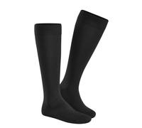 HUDSON Herren Kniestrümpfe Relax Woolmix Clima druckfreier Bund Black 0005 43/46