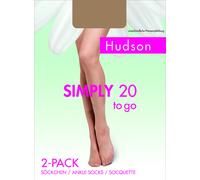 Hudson Simply 20 TO GO Söckchen 6er Pack | ONESIZE (0) | Black (HU-0005)