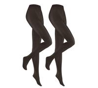 Hudson Damen Simply 40 2Pack Strumpfhose, 55 DEN, Braun (Dunkelbraun 0771), 48 (Herstellergröße: 48/50) (2er Pack)
