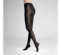 Hudson Feinstrumpfhose, 40 DEN, (2 St.), in DEN mit extrakomfortablem Bund 48/50 schwarz Damen Feinstrumpfhosen Strumpfhosen Damenwäsche Feinstrumpfhose 48/50 schwarz, schwarz