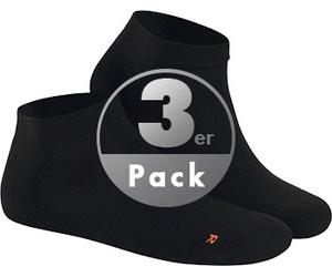 Hudson Sneakersocken Herren Baumwolle schwarz, 39-42