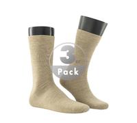 Hudson Socken Herren Baumwolle beige, 43-46