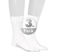 Hudson Dry Cotton Socke 3er Pack | 39-42 (I) | White (HU-0008)