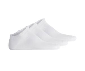 Hudson Unisex Sneakersocken, 3er Pack - Simply, kurze Socken, einfarbig Weiss / 35-38 35-38 Weiß