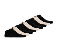 Hudson Unisex Sneakersocken, 9er Pack - Easy, Komfortbund, kurze Socken, einfarbig Schwarz/Beige 43-46