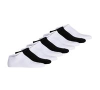 Hudson Unisex Sneakersocken, 9er Pack - Easy, Komfortbund, kurze Socken, einfarbig Weiß/Schwarz 39-42