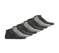 Hudson Unisex Sneakersocken, 9er Pack - Simply, kurze Socken, einfarbig 39-42 Grau
