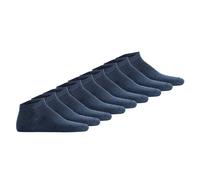 Hudson Unisex Sneakersocken, 9er Pack - Simply, kurze Socken, einfarbig Blau 39-42