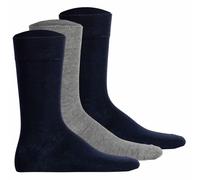 Hudson Unisex Socken, 3er Pack - Easy, Komfortbund, Basic Socken, einfarbig 43-46 Mehrfarbig