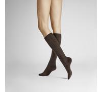 Hudson - WINTER PLAIT - Farbe - brownmel., 39/42