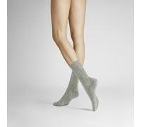 Hudson Damen Socken Winter Rib weich Silber 0502 35-38