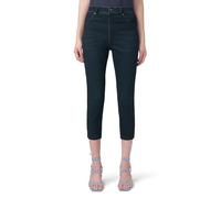 HUE Damen Capri-Leggings, ultraweich, hohe Taille, Denim, Midnight Rinse, M