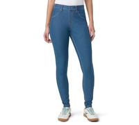 HUE Damen Curvy Fit Essential Denim Leggings Strumpfwaren, Mittlerer Waschung, X-Groß