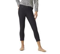 HUE Damen Essential Denim Capri mit Knöchelschlitz Strumpfwaren, Schwarz, Groß