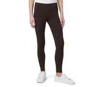 HUE Damen-Leggings aus Ultra-Baumwolle mit breitem Bund Modische Leggings, Espresso, L