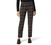 HUE Damen Pull on Ponte Trouser Leggings, Braunes Karomuster, X-Groß