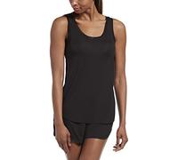 HUE Damen SleepWell with TempTech Pajama Sleep Tank Top Pyjamaoberteil, schwarz, Groß