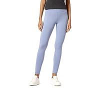 HUE Damen Ultra Leggings with Wide Waistband, Full and Capri Length Strumpfwaren, Country, Blau, X-Groß