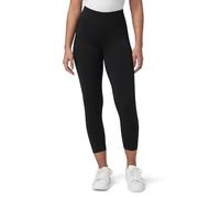 HUE Damen Ultra with Wide Waistband, Full and Capri Length Leggings, Schwarz, Groß