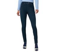 HUE Damen Ultraweiche Denim-Leggings mit hoher Taille Strumpfwaren, Black Indigo Wash, X-Klein