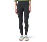 HUE Damen Verdunklungs Baumwolle mit Breitem Bund, Sortiert Leggings, Graphit meliert, S