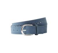 Hüftgürtel BONPRIX, Damen, Gr. 90, blau, Lederimitat, gemustert, unifarben, Gürtel Hüftgürtel, aus Polyurethan, in Lederoptik, casual Stil (42505700-90) blau