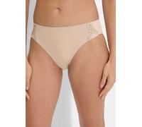 Hüftslip aus seidig-weicher Microfaser braun 40/42