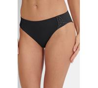 Hüftslip aus seidig-weicher Microfaser schwarz 40/42