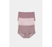 Hüftslip im 3er-Pack rosa XL