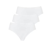 Hüftslip NINA VON C. "3er Pack Damen Hüftslip Daily", Damen, Gr. 38, weiß, Obermaterial: 100% Baumwolle CO., Unterhosen (82505603-38) weiß