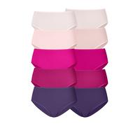 PETITE FLEUR Damen Hüftslip mit elastischen Abschlüssen an Taillen- und Beinausschnitten, optimaler, weicher Baumwoll-Stretch-Qualität