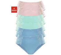 PETITE FLEUR Hüftslip Damen blau, rosa, mint Gr.52/54