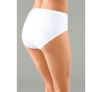 Hüftslip SCHIESSER, Damen, Gr. 40, 2 Stk., weiß, 100% Baumwolle, Unterhosen (664445-40) weiß