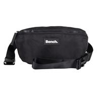 Hüfttasche Bauchtasche Bench Hip Bag Crossbag Urban Wimmerl Gürteltasche Crossover Tasche klein Outdoor Unisex Nova Gürteltasche 64217 Auswahl + Schlüsselmäppchen (Deep Black (schwarz) 0100)