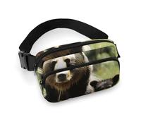 Hüfttasche für Damen, Umhängetasche, Mama, Bär, Gürteltasche, Reißverschlusstaschen, verstellbarer Riemen, Hüfttasche für Reisen, Radfahren, Laufen, Wandern, Stil, 20 x 13 cm, Stil:, 20x13cm