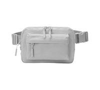 Hüfttasche - Handyhalterung, wasserdichte Wander-Taillenpackungen - für Laufen, Fitnessstudio, Urlaub, Outdoor, Park, Training, Pendeln, hellgrau, Beziehen Sie Sich auf die Beschreibung