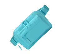 Hüfttasche - Nylon, 7,87 x 5,51 x 1,18 Zoll, Hüfttasche, wasserdicht | kompakte Freisprechtasche, Sporttasche für Laufen, Wandern, Fitnessstudio, Aktivitäten D, Aqua-blau, Beziehen Sie Sich