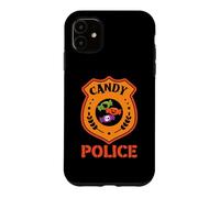 Hülle für iPhone 11 Candy Police Lustiges Halloween-Party-Kostüm Eltern Mama Papa